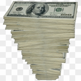 #remixit #cash #money #stack #rack #onehundred #hundreds - High Stack Of Money, HD Png Download - stack of cash png
