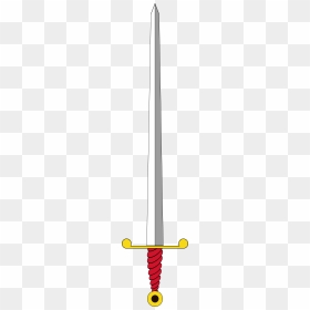 Sword Drawing Clear Background - Svg Sword, HD Png Download - medieval sword png