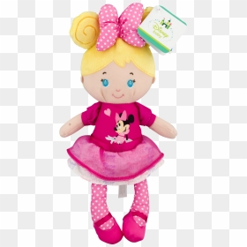Disney Baby Minnie Mouse Blonde Plush Doll , Png Download - Disney Baby, Transparent Png - baby minnie png