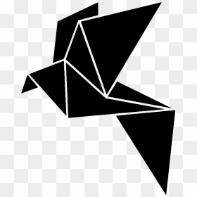Thumb Image - Oiseau En Forme Géométrique, HD Png Download - origami png