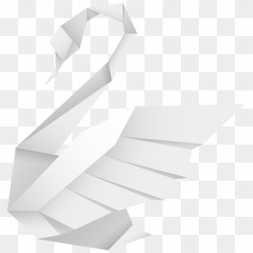 Png Transparent Professional Images Only Origami X - Origami Swan Transparrent Background, Png Download - origami png