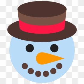 Face Clipart Snowman - Snowman Face Clipart Transparent, HD Png Download - snowman face png