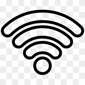 Wifi Signal Outline - Wifi Outline, HD Png Download - wifi signal png