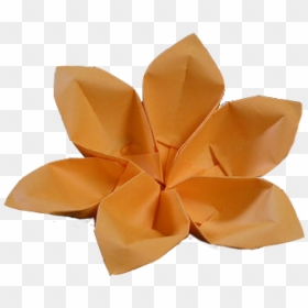Flower Origami Png Image - Origami Flower Transparent Background, Png Download - origami png