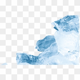 Ice Cream Ice Cube Water - Melting, HD Png Download - glacier png