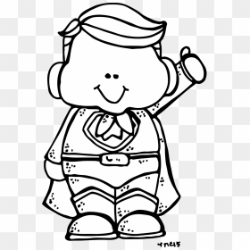 Melonheadz Boy Elf Png Black And White - Melonheadz Clipart Black And White, Transparent Png - elf clipart png