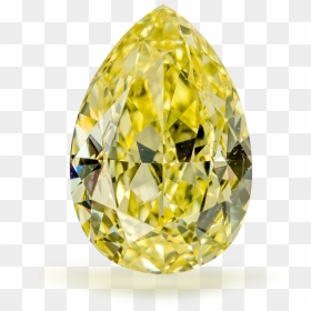 Thumb Image - Fancy Color Pear Diamonds, HD Png Download - yellow diamond png