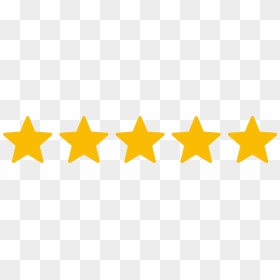 Google 5 Stars Png - Logo Vector Amazon Five Star, Transparent Png - review stars png
