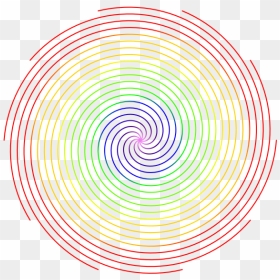 Spiral - Circle, HD Png Download - fibonacci spiral png