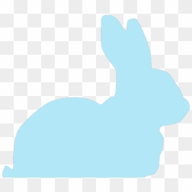 Blue Rabbit Svg Clip Arts - Baby I Am Home, HD Png Download - rabbit clipart png