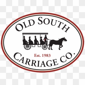 Old South Carriage Co Charleston Sc Logo, HD Png Download - cinderella carriage silhouette png