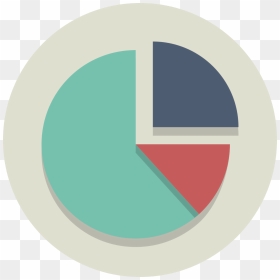 Pie Chart Circle Icon, HD Png Download - population icon png