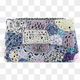 Crochet Bags Png Background Clipart - Chanel Tweed Bag Collection, Transparent Png - crochet png