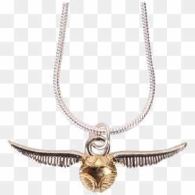 Harry Potter Snitch Necklace, HD Png Download - golden snitch png