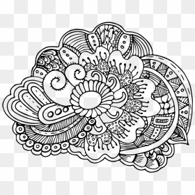 Mandala Art Adult Art Coloring Sheet Free Printable - Line Art, HD Png Download - adult png