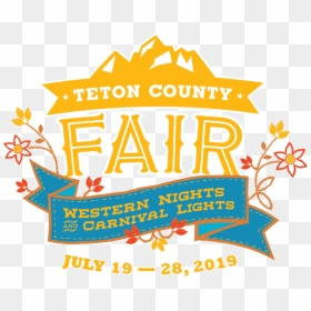 Teton County Fair Logo, HD Png Download - fair png