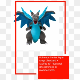 Mega Charizard Gấu Bông Pokemon Mega, HD Png Download - mega charizard x png