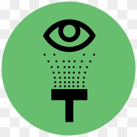 Eyewash 1724 Kb - Autocad Eye Wash Symbol, HD Png Download - eye symbol png