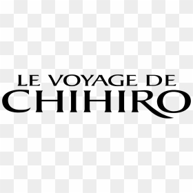 Chihiro Logo, HD Png Download - spirited away png