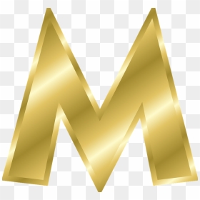 Thumb Image - Gold Letter M Clipart, HD Png Download - gold splatter png