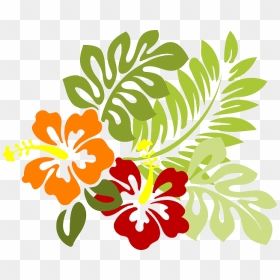 Vectores De Hojas Tropicales - Hibiscus Clip Art, HD Png Download - hoja png