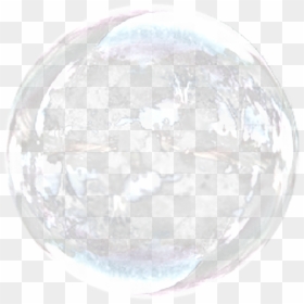 Transparent Photography Glass Ball - Transparent Bubbles Overlay Png, Png Download - glass sphere png