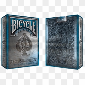 Bicycle Playing Cards Metallic, HD Png Download - playing card back png