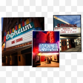 Movie Theaters Are Still Dark - Electronic Signage, HD Png Download - red down arrow png