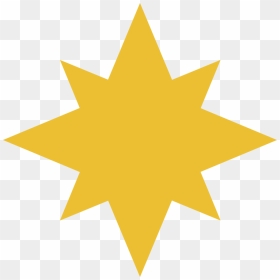 Captain Marvel Logo Png, Transparent Png - star symbol png