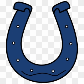 File - Blue Horseshoe - Svg - Wikimedia Commons - Blue Horse Shoe Logo, HD Png Download - gold horseshoe png