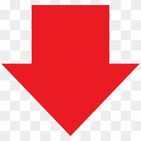 Clip Art, HD Png Download - red down arrow png