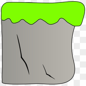 Cliff Clipart, HD Png Download - grass cartoon png