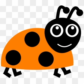 Orange Ladybug Png - Orange Ladybug Clipart, Transparent Png - ladybug clipart png