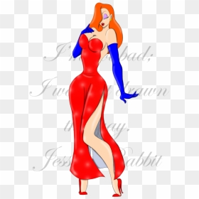 Jessica Rabbit Hot - Jessica Rabbit, HD Png Download - jessica rabbit png