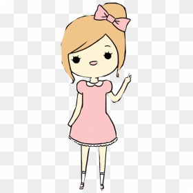 Thumb Image - Small Girl Drawing Easy, HD Png Download - girl drawing png