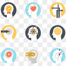 Icon Short Term Memory, HD Png Download - brain png icon