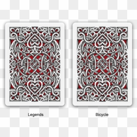 Playing Card Back - Illustration, HD Png Download - playing card back png