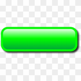 Button Green Blank - Blank Buttons Png, Transparent Png - green button png