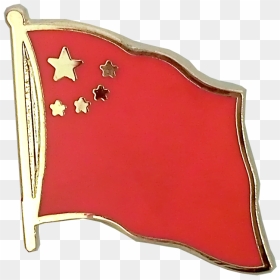 China Flag Lapel Pin - Flag Of China, HD Png Download - chinese flag png