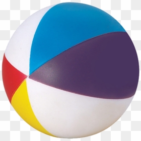 Beach Ball Stress Balls - Stress Balls Png, Transparent Png - pelota png