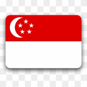 Zone Language Singapore Of Flag China Time Clipart - Singapore Country Code, HD Png Download - chinese flag png
