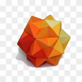 Sonobe Icosahedron Small, HD Png Download - origami png