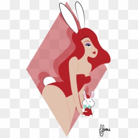 Drawing Playboy Jessica Rabbit, HD Png Download - jessica rabbit png