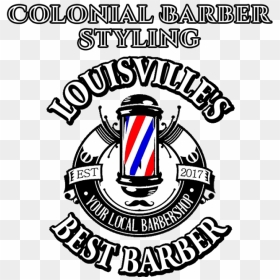 Louisville"s Best Barber - Emblem, HD Png Download - barber logo png