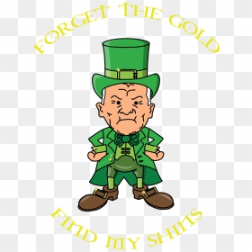 Happy St Patrick"s Day - Angry Leprechaun, HD Png Download - st patrick day png
