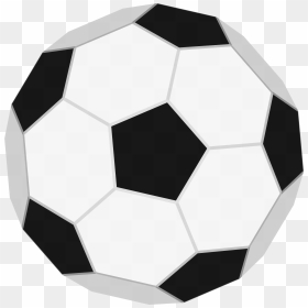Soccer Ball With Crown Clipart Png Library Stock Simple - Easy Football, Transparent Png - soccer ball clipart png