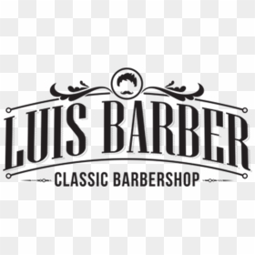 Luis Barber Logo - Graphic Design, HD Png Download - barber logo png