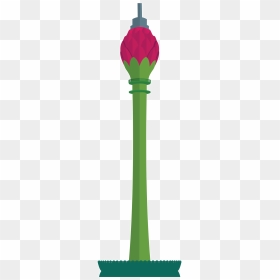 Sri Lanka Lotus Tower Vector, HD Png Download - lotus vector png