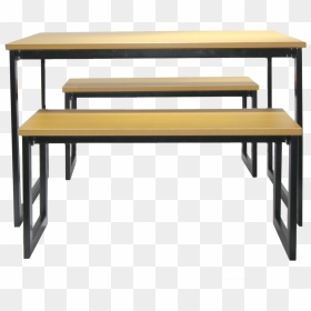 School Bench Front Png, Transparent Png - benches png