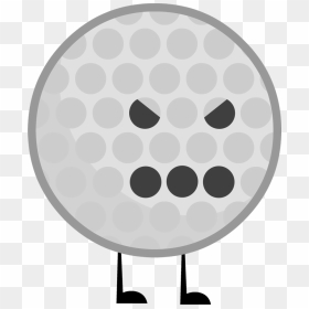 Golf Ball Vector Png - Bfdi Golf Ball Body, Transparent Png - golf ball vector png
